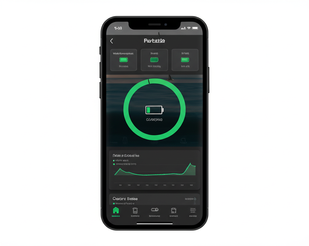 PARKSIDE PERFORMANCE® Smart Charger PLGS 2012 A1 - App interface