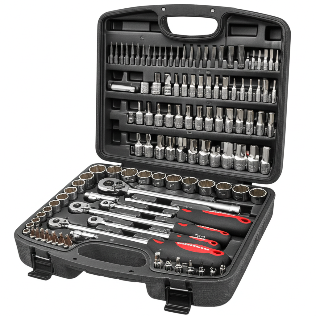 Socket Wrench Set, 216 pieces